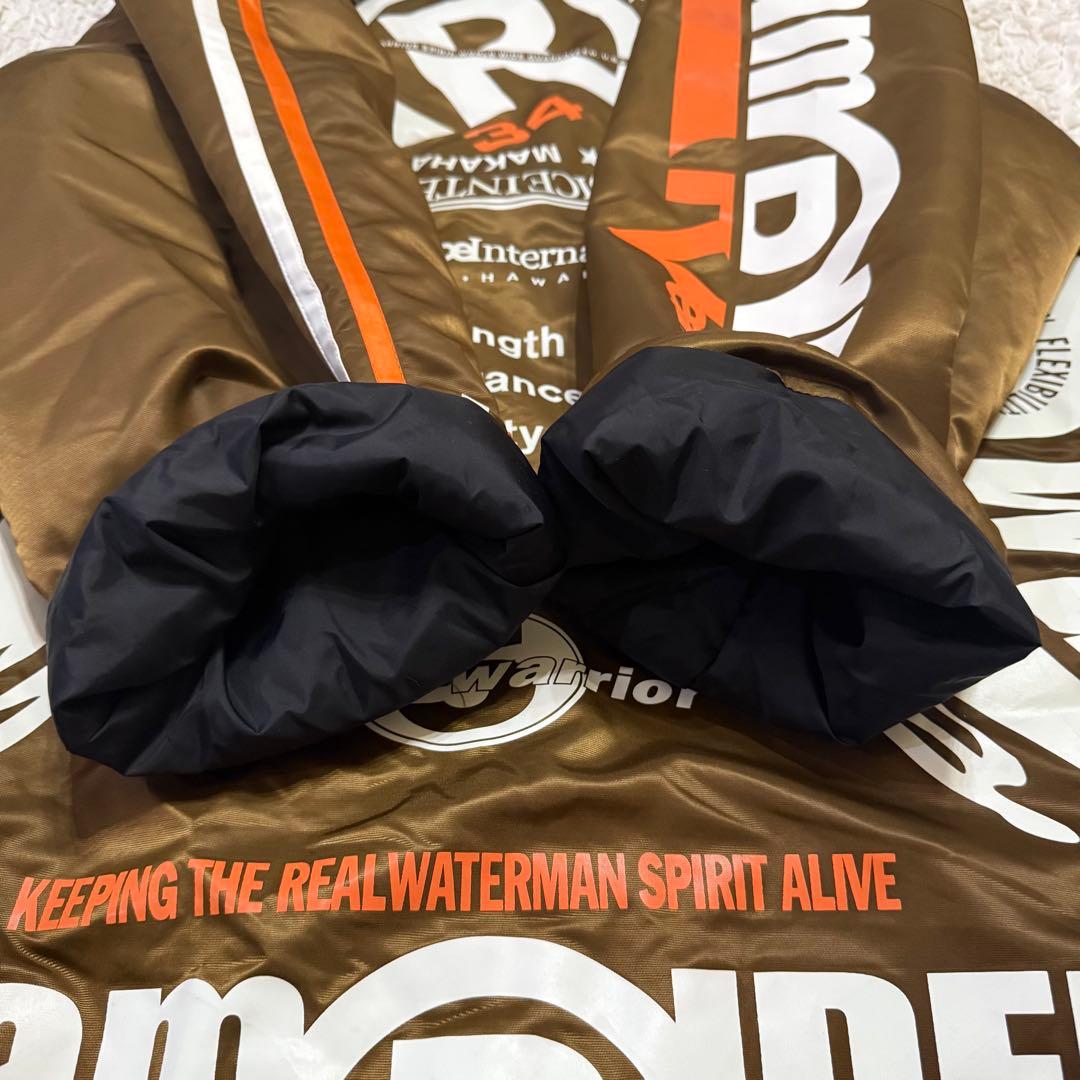 【リアルビーボイス】RealBvoice ベンチコート フード付き 裏ボア　茶