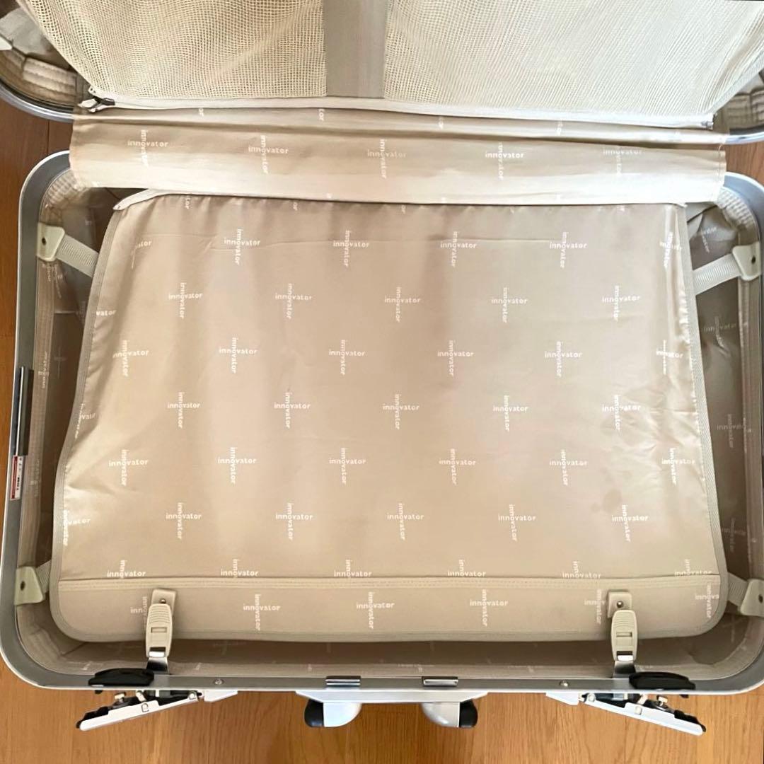 innovator イノベーター 大型スーツケース ゴールド 79×53×30