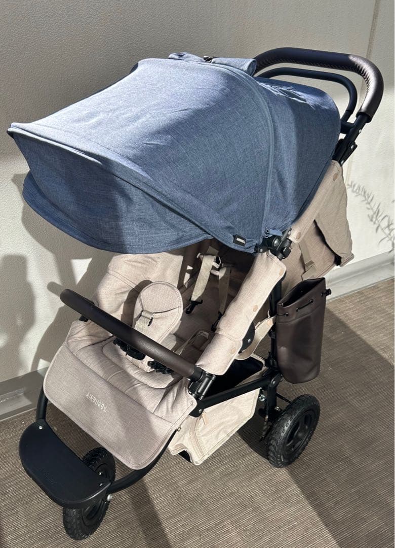 美品　エアバギー ココプレミア　フロムバース　アースブルー×サンド