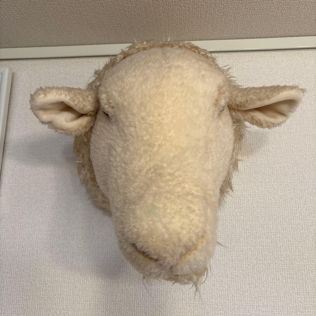 【お値下げ中】unico 壁掛け用ぬいぐるみ ひつじ