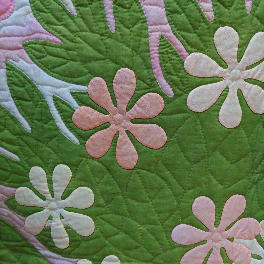 ハンドメイド　ハワイアンキルトタペストリー