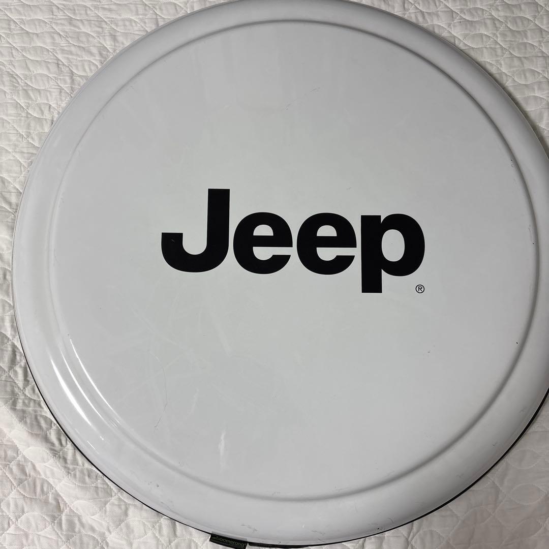 Jeep JK ラングラー用　ホイールカバー ホワイト
