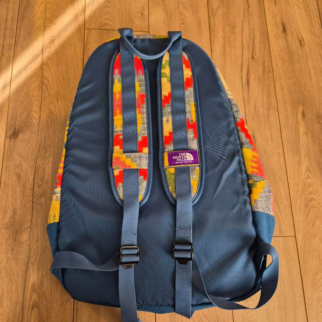 THE NORTH FACE 幾何学模様　リュック　バックパックパープルレーベル