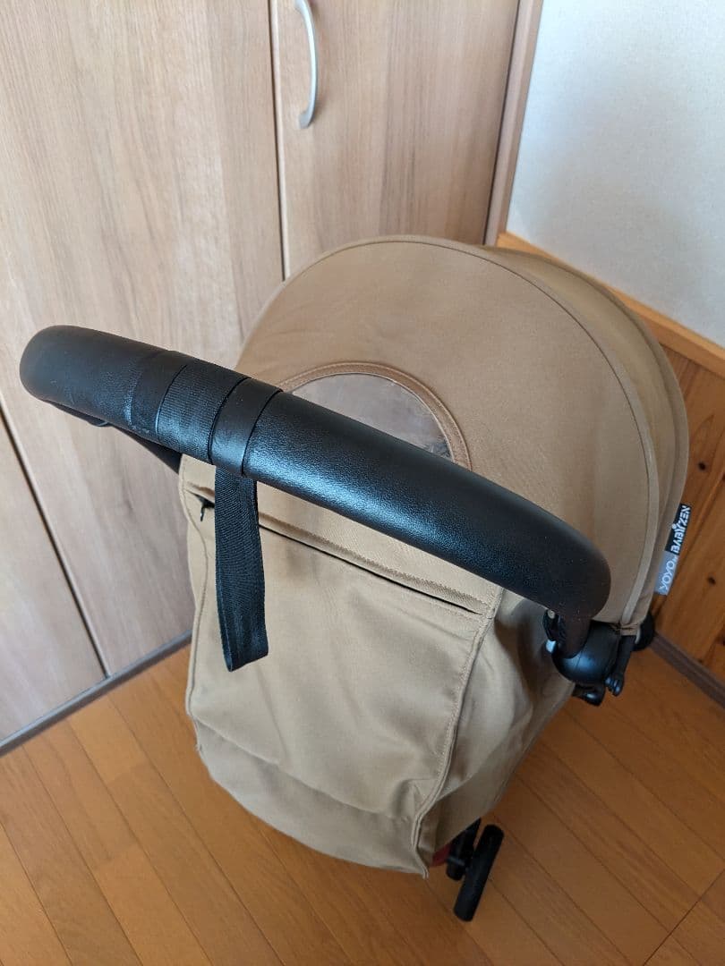 YOYO2 6+　ベビーカー　ベージュ /ブラックフレーム　専用付属品セット