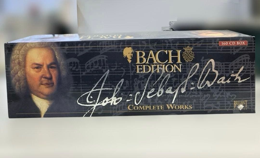 クラシック E1-1-02Bach Edition Complete Works 160CD