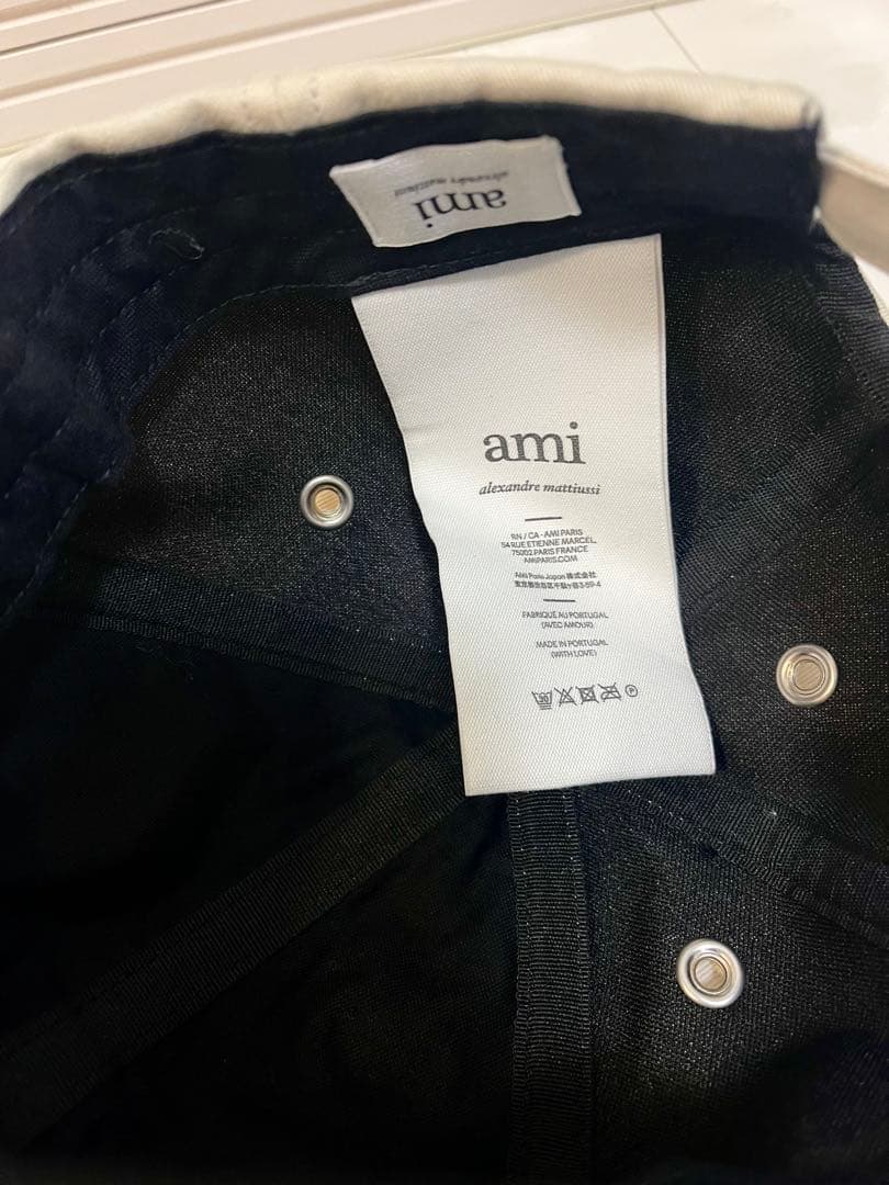 確実正規品(^^)アミ パリス キャップ 帽子 AMI PARIS