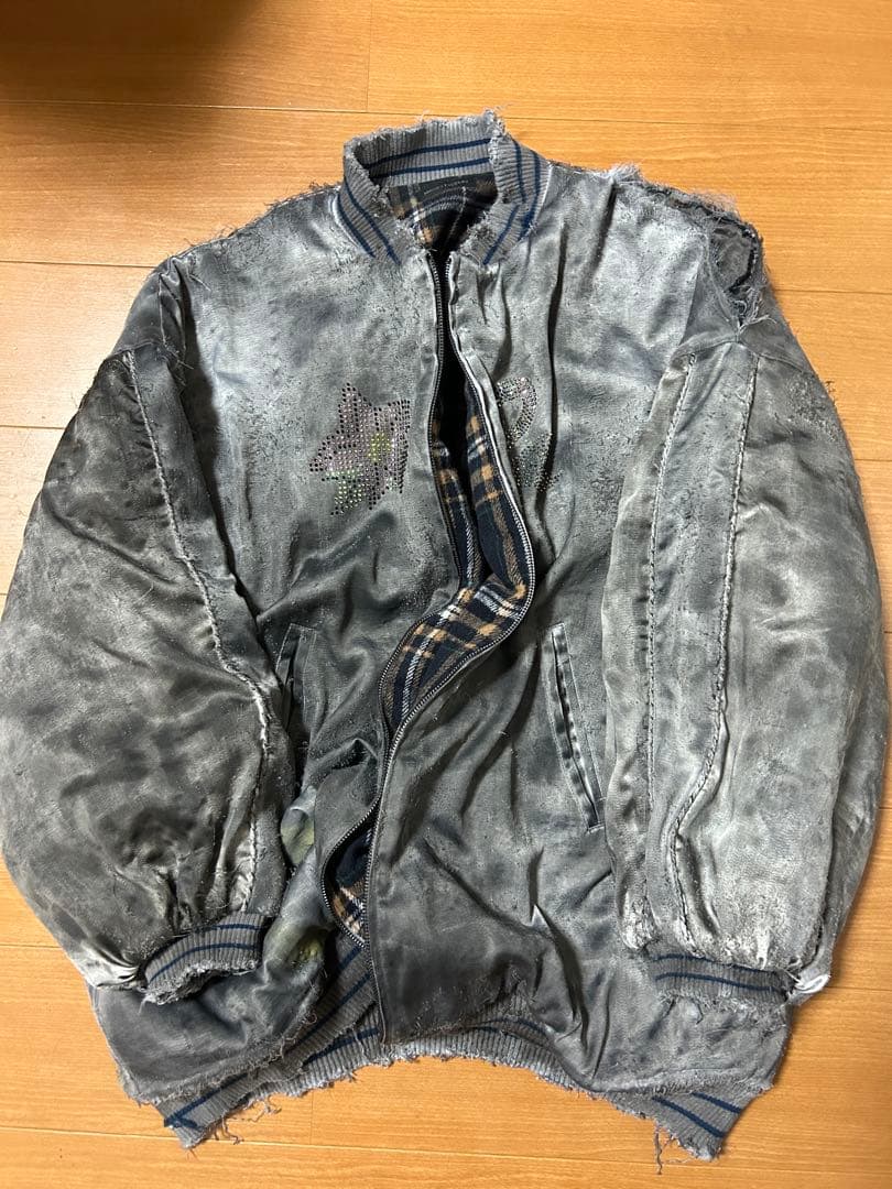 hiroki tsuzuki スカジャン オーバーサイズ bigスカジャン ボロ