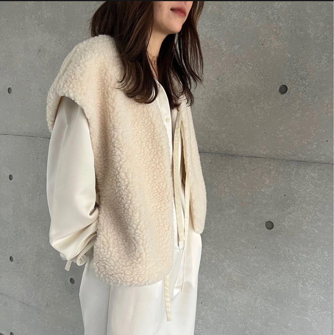 【ミモザ】muuet 完売品　ミュエット　 キルティング　ベスト