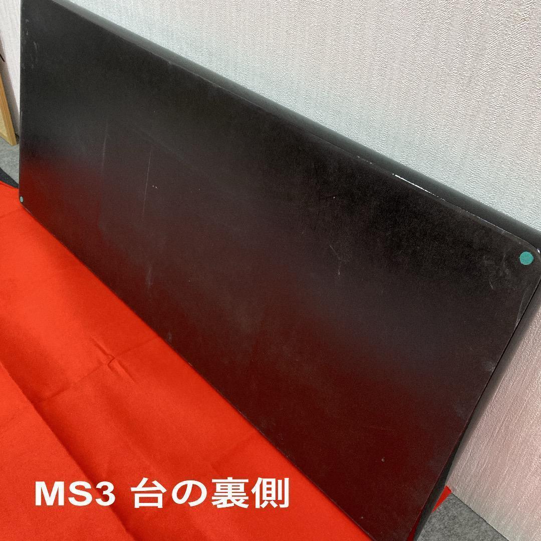 MS3 ひな人形飾り台　台巾105㎝位　黒塗り台　親王飾り台