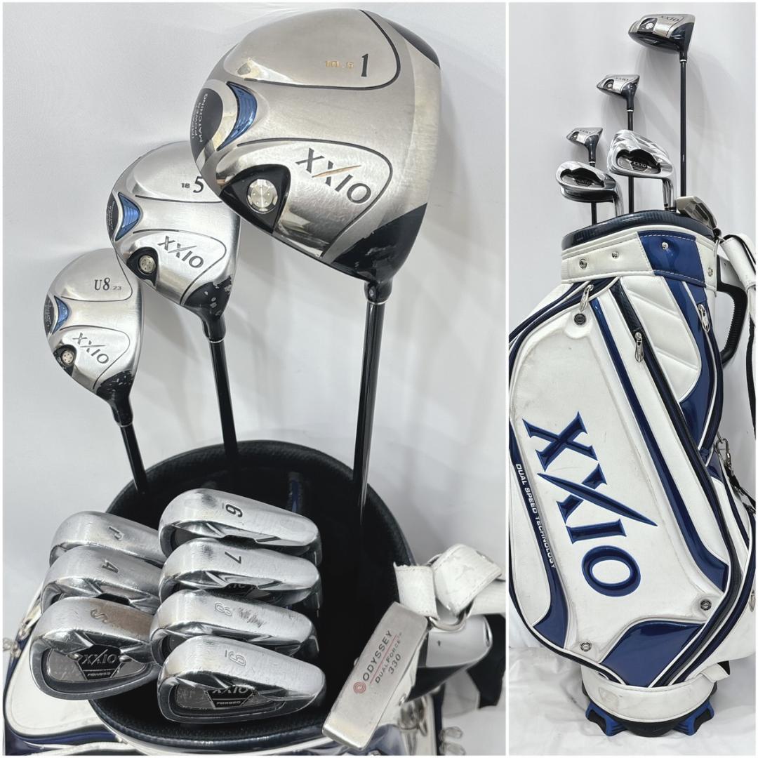 メンズ右利き初心者用　ゼクシオ　2＆5代目　ゴルフクラブセット　W-2374