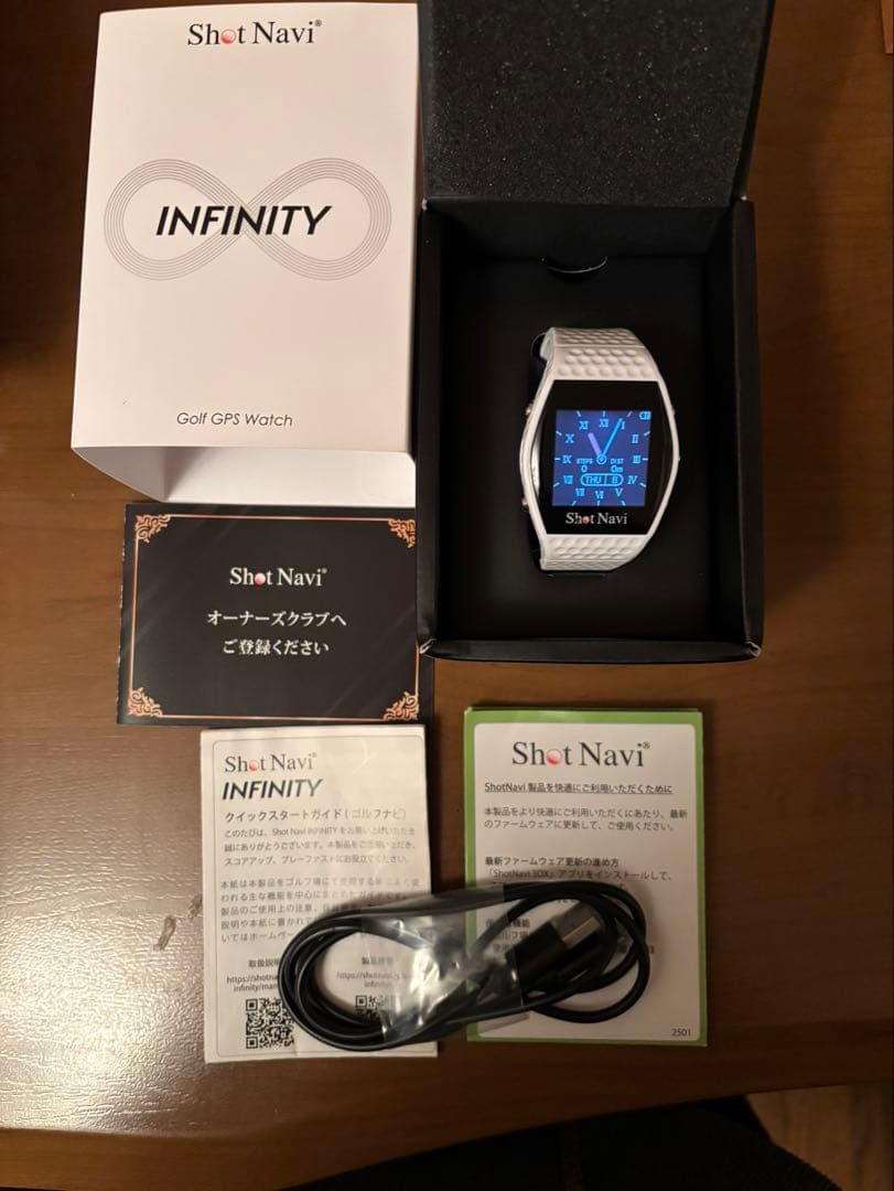 ShotNavi INFINITY(ショットナビ) 最新GPSチップ「M10」