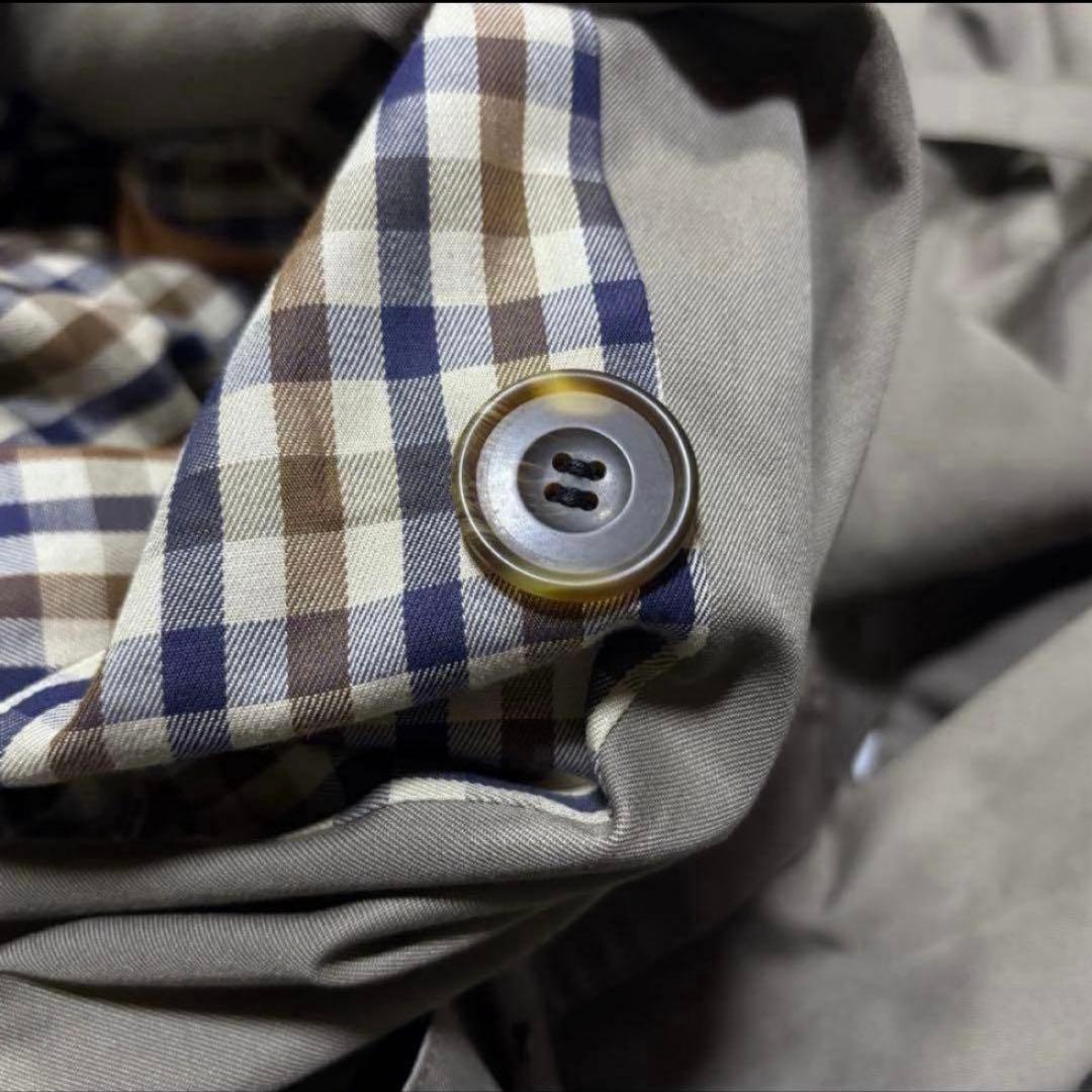 c*2様 Aquascutum アクアスキュータ厶 AQUA5 トレンチコート