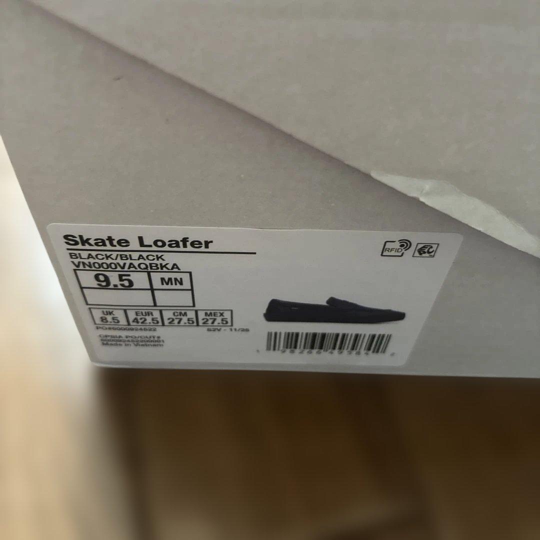 靴 vans skate loafer