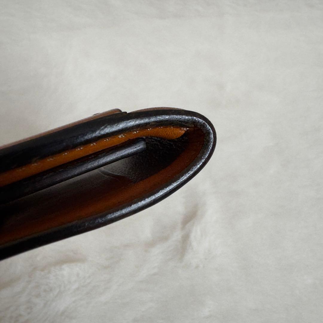 WILDSWANS フルグレインブライドルパーム　V-1 BROWN