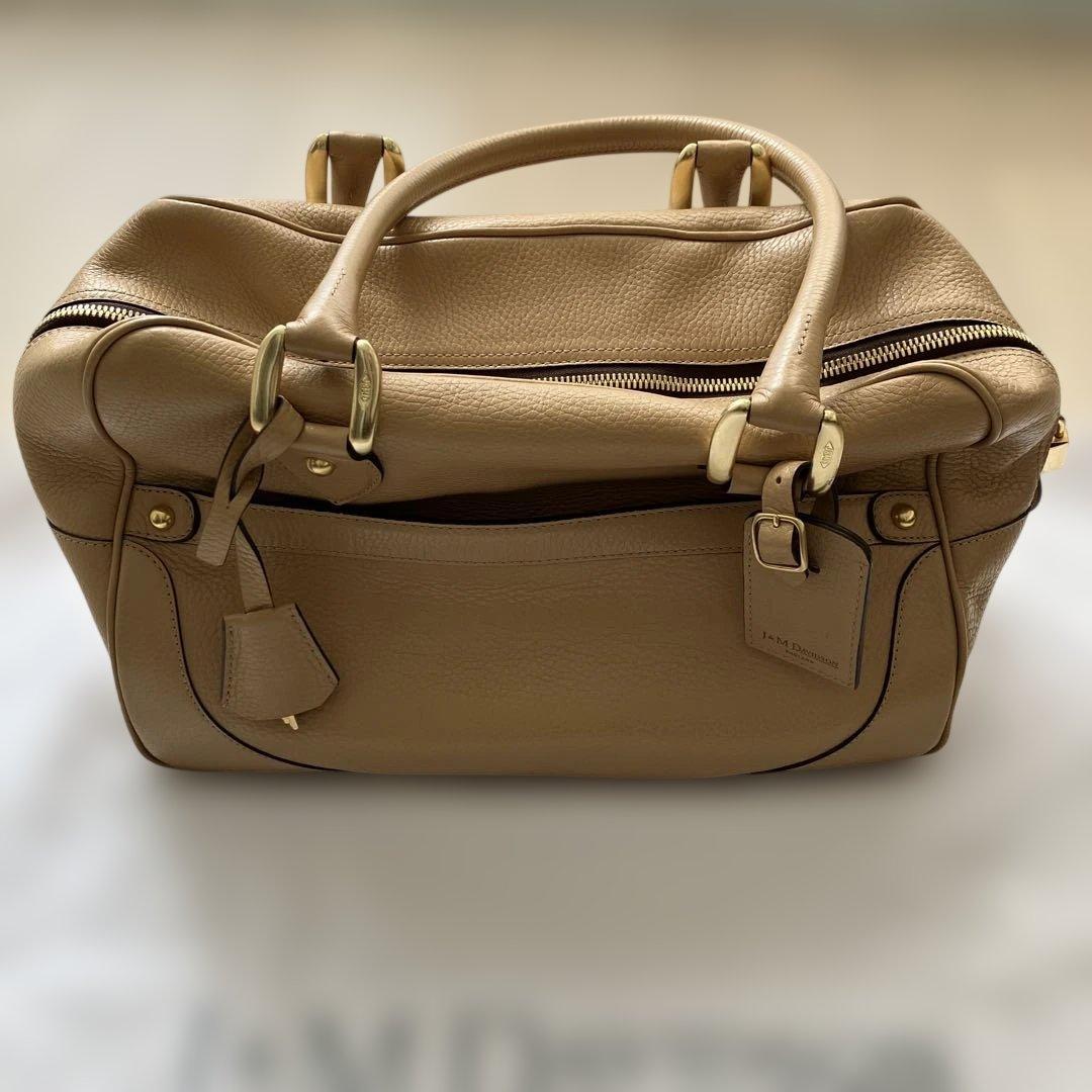 J&M DAVIDSON MIA ミア 上質レザー ボストンバッグ 定価26万円