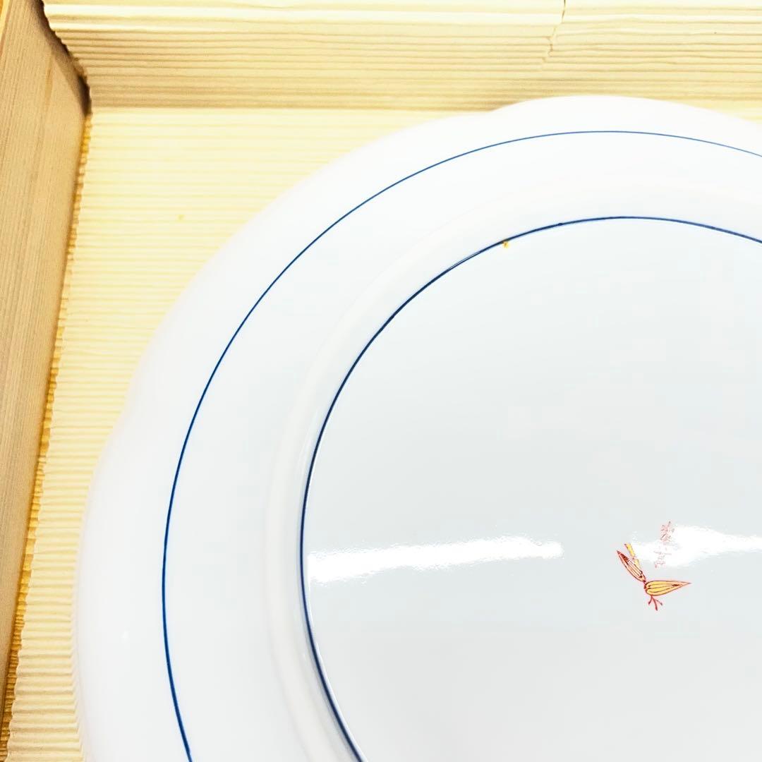 賞美堂本店　有田焼　其泉窯　其泉　盛り皿　新品