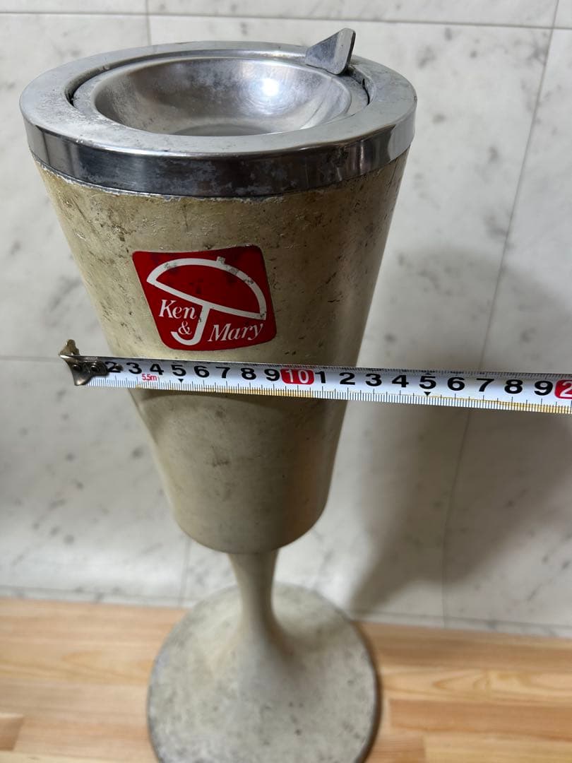 【希少 ヴィンテージ Ken & Mary スタンド灰皿】　日産スカイライン