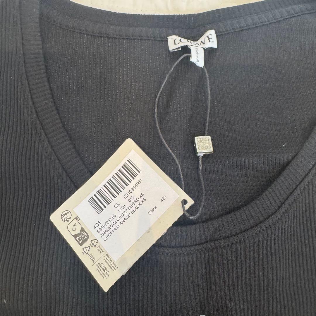 【新品未使用⭐︎正規店購入】LOEWE クロップドタンクトップ