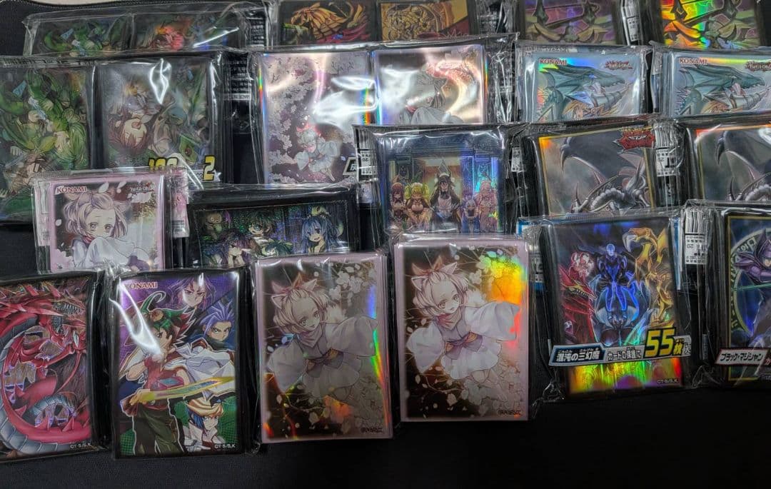 遊戯王 公式スリーブ19個セット