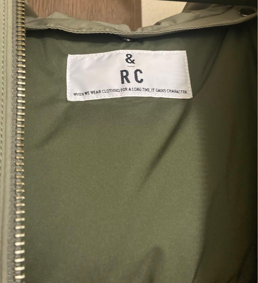 Curensology &RC ロング ダウンベスト カレンソロジー　カーキ