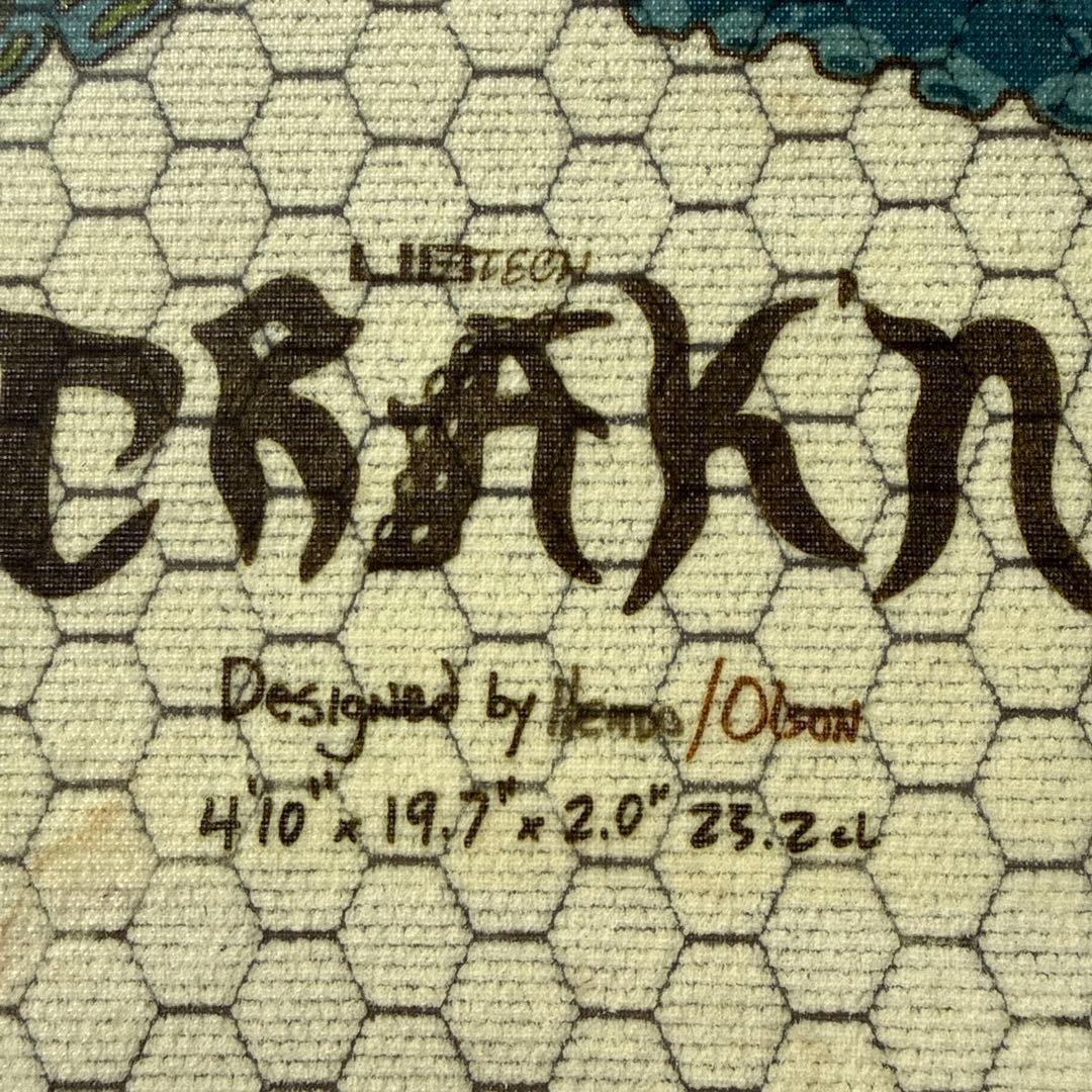 中古LIBTECH Crak’n（クラーケン）ウェイクサーフボード 2022年