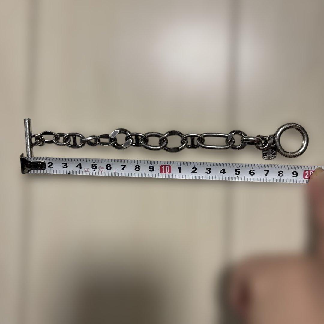 Paul Smith \"Mixed Chain\" マンテル チェーンブレスレット