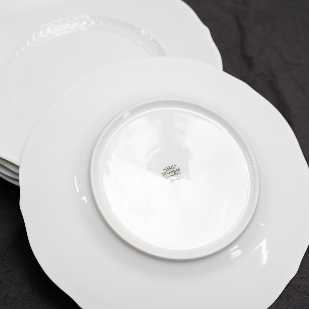 【希少品・5枚セット】リチャードジノリ ミュージオホワイト 約26cm 皿