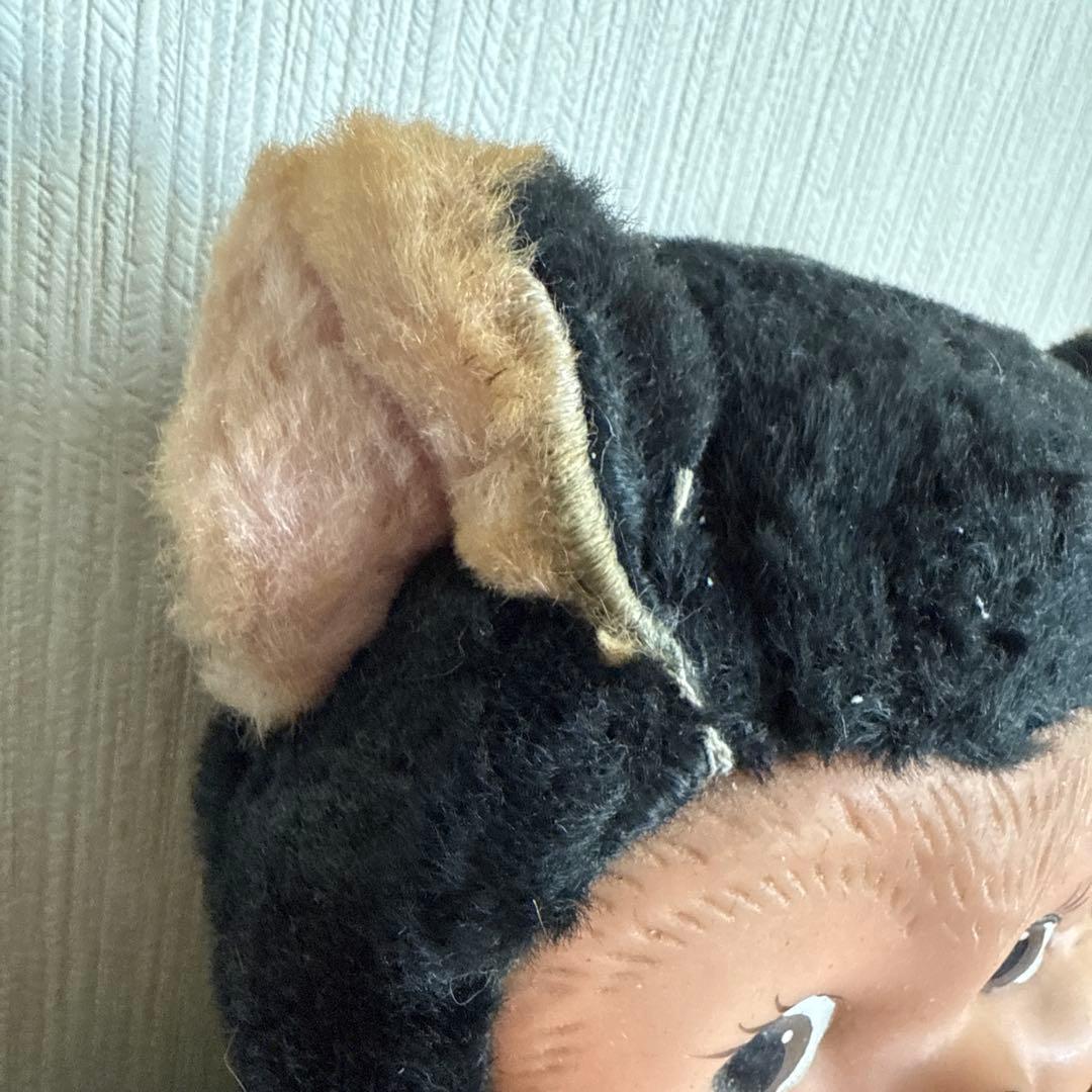 Hirsch Toys ヒルシュ　ラバーフェイス　ドール　ビンテージ　クマ