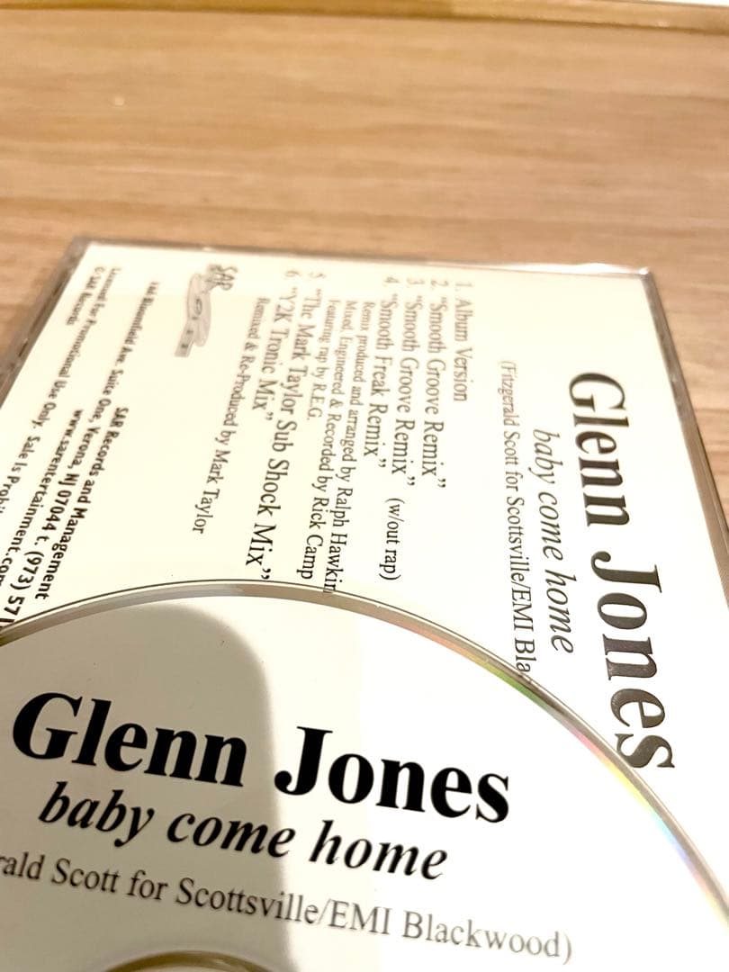 洋楽 Glenn Jones - Baby Come 