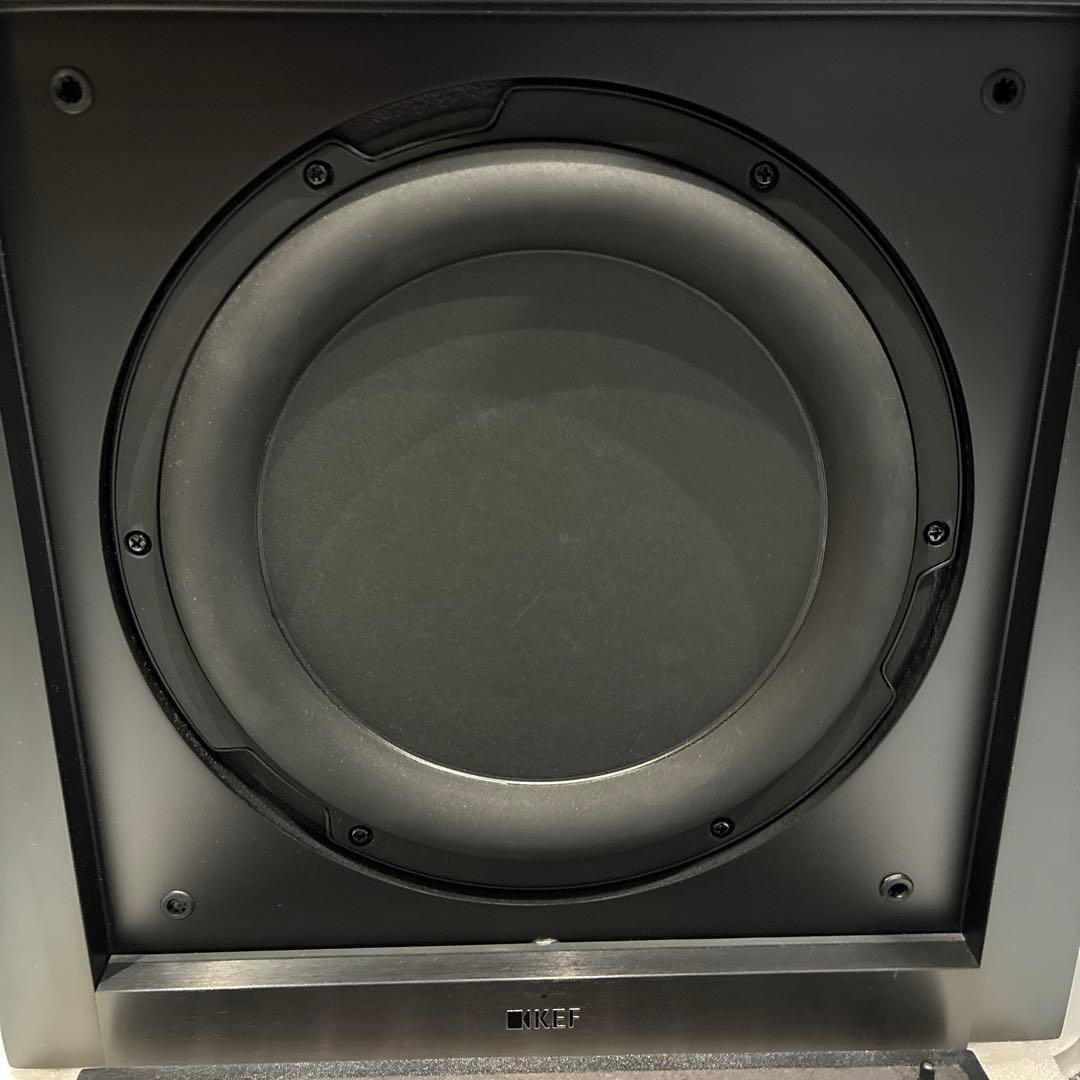 KEF T2 サブウーファー　ほぼ未使用品（10分だけ音出し確認済み）