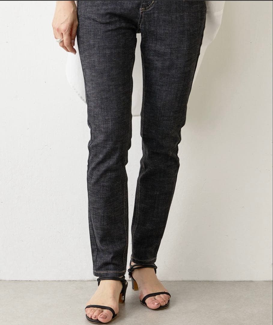 ビアズリー★ デニムパギンス（紐付き）　ブラック