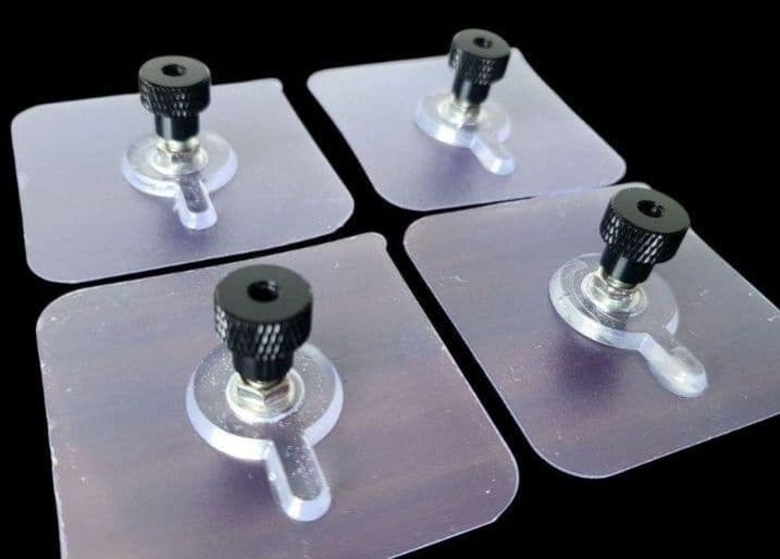 ●アーム付き●46～50L アルミコンテナ用 L サイズ　上蓋パネル　穴あけ対応