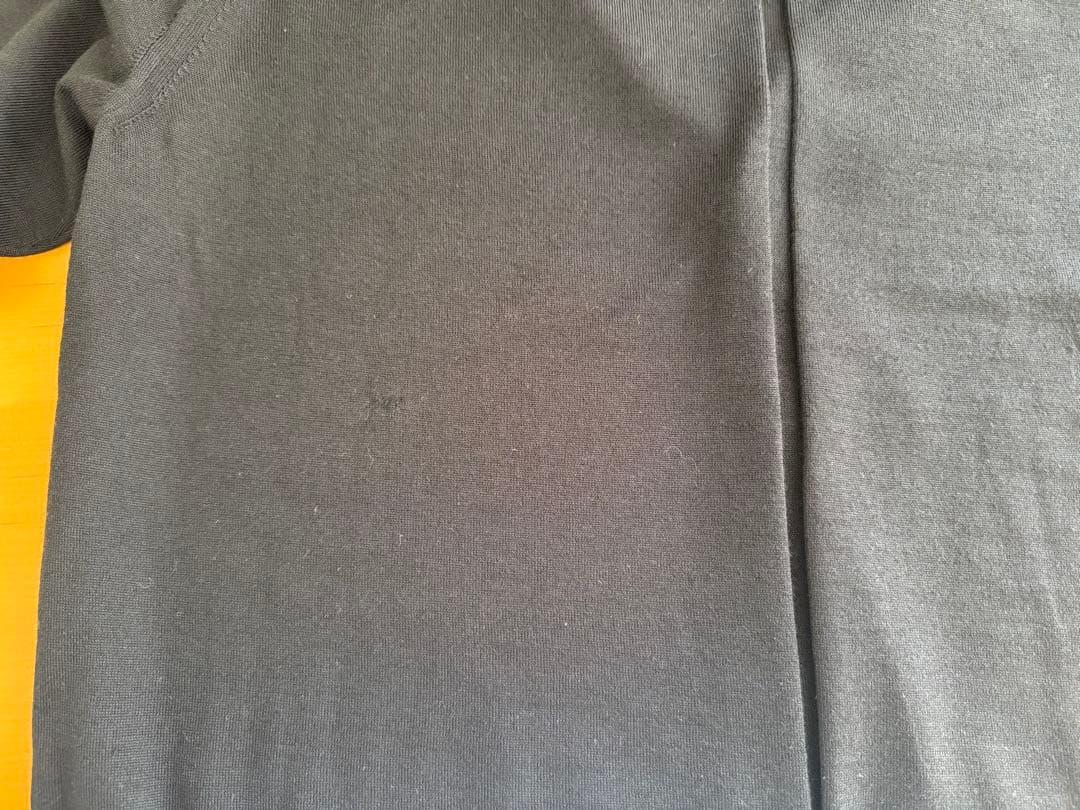 ザロウTHE ROWメンズ ウールシルクニットBLACK