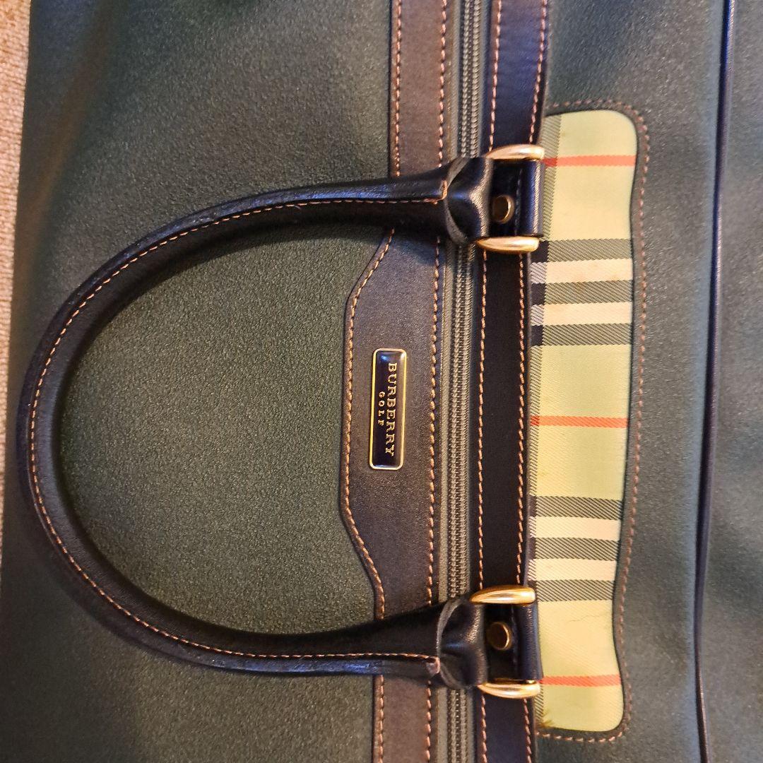 BURBERRY　ダークグリーン キャディバッグ 4分割収納