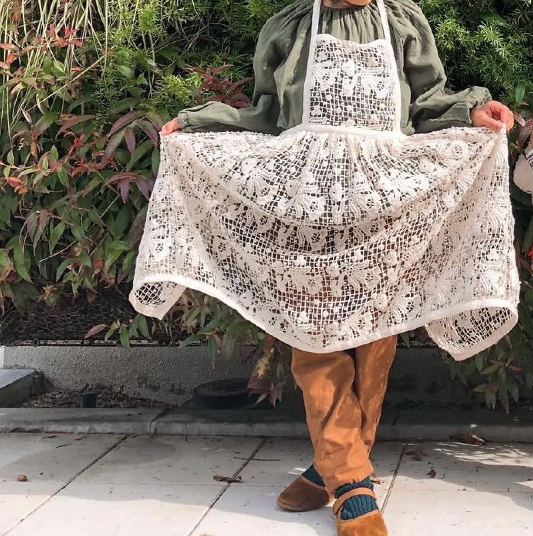 ワンピース LiiLU folk apron 6y
