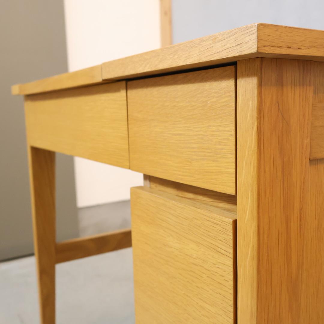 unico ウニコ NOTE ドレッサー オーク材 鏡台 ライティングデスク