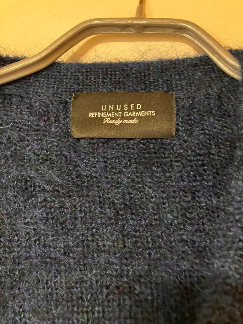 UNUSED モヘアカーディガン　サイズ3