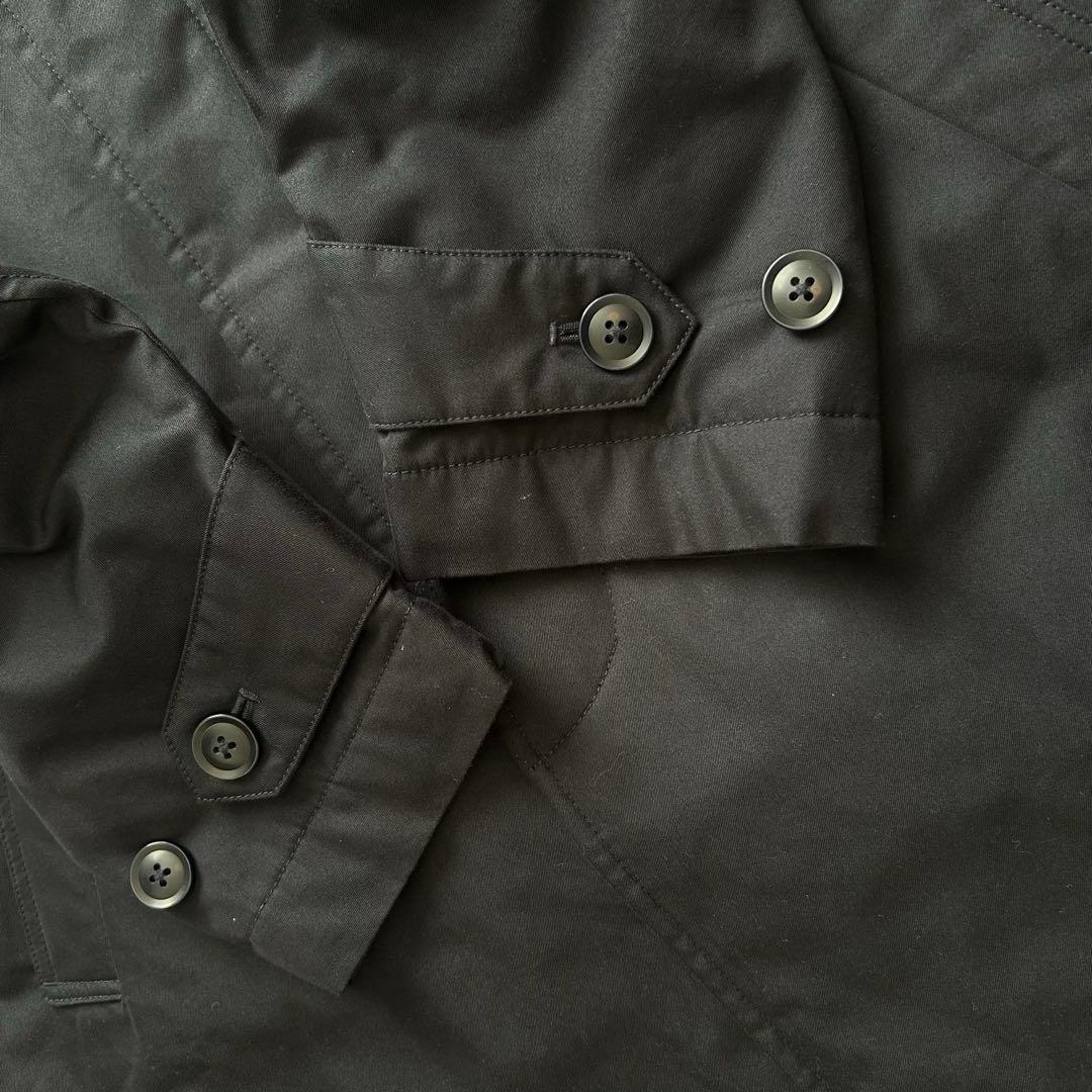 【3連休限定価格】BEAMSBOY ステンカラーコート　ネイビー