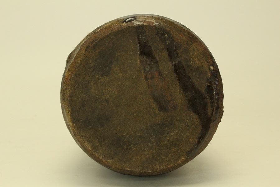 茶道具 瀬戸伊賀 花入 古美術(ZE736)