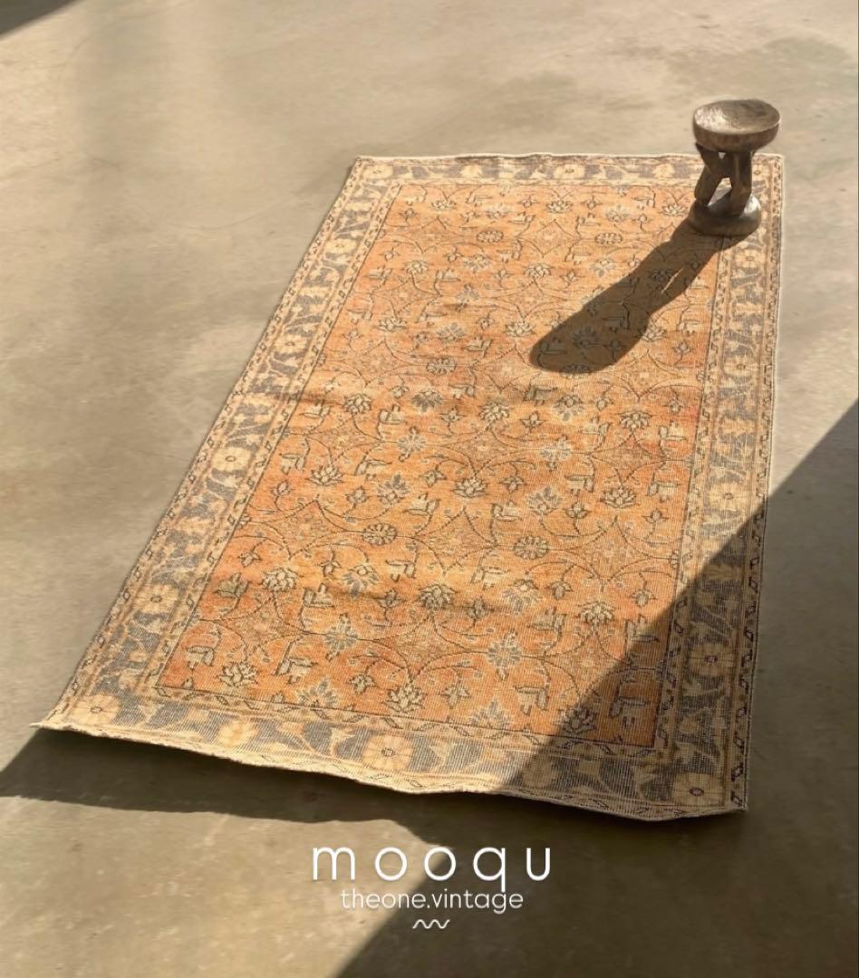 116×216 \"late afternoon\" ViNTAGE RUG