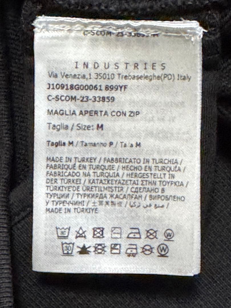 【美品！！】MONCLER ブラック　ジップアップジャケット