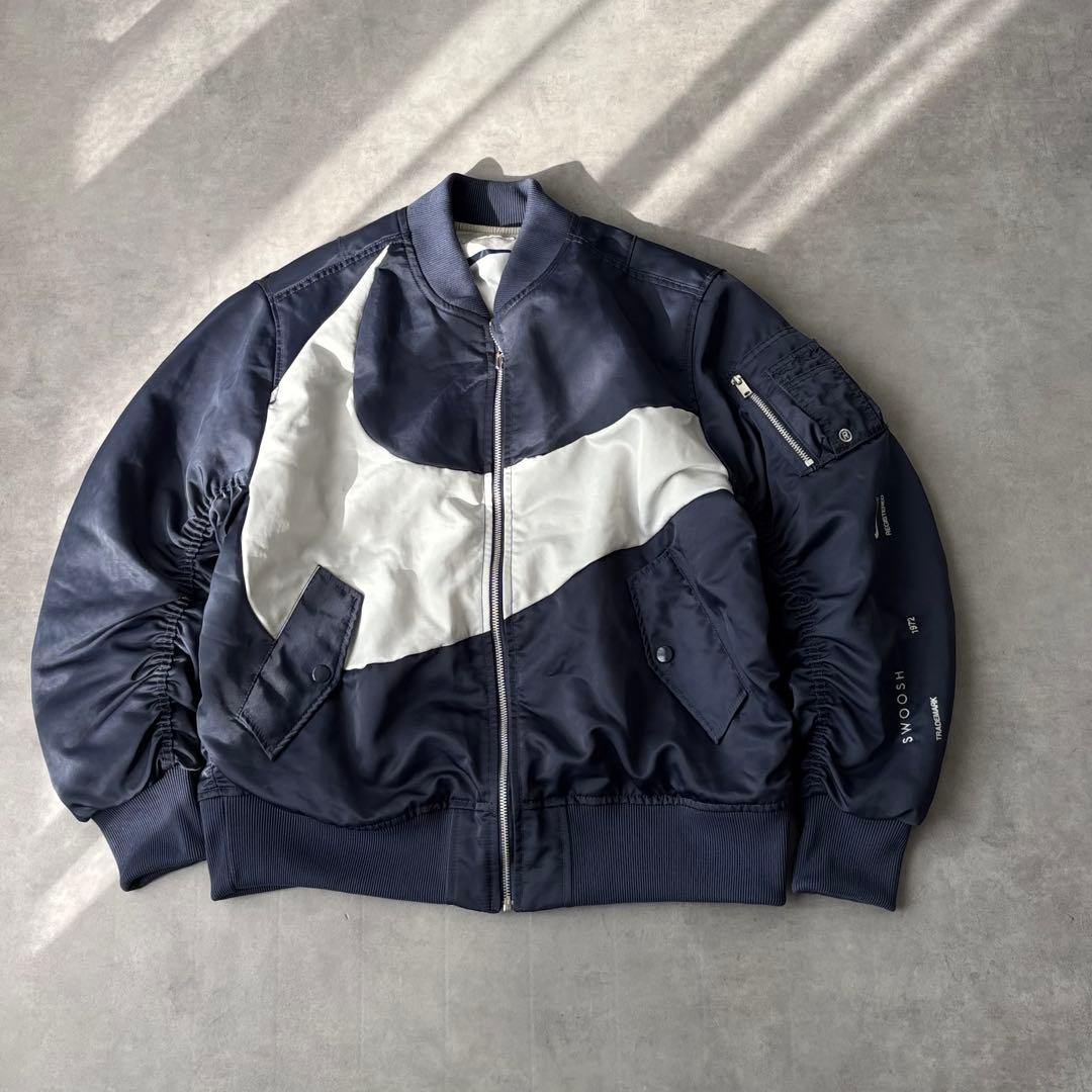 R*N様 16558 NIKE SEOOSH 刺繍 リバーシブル ブルゾン