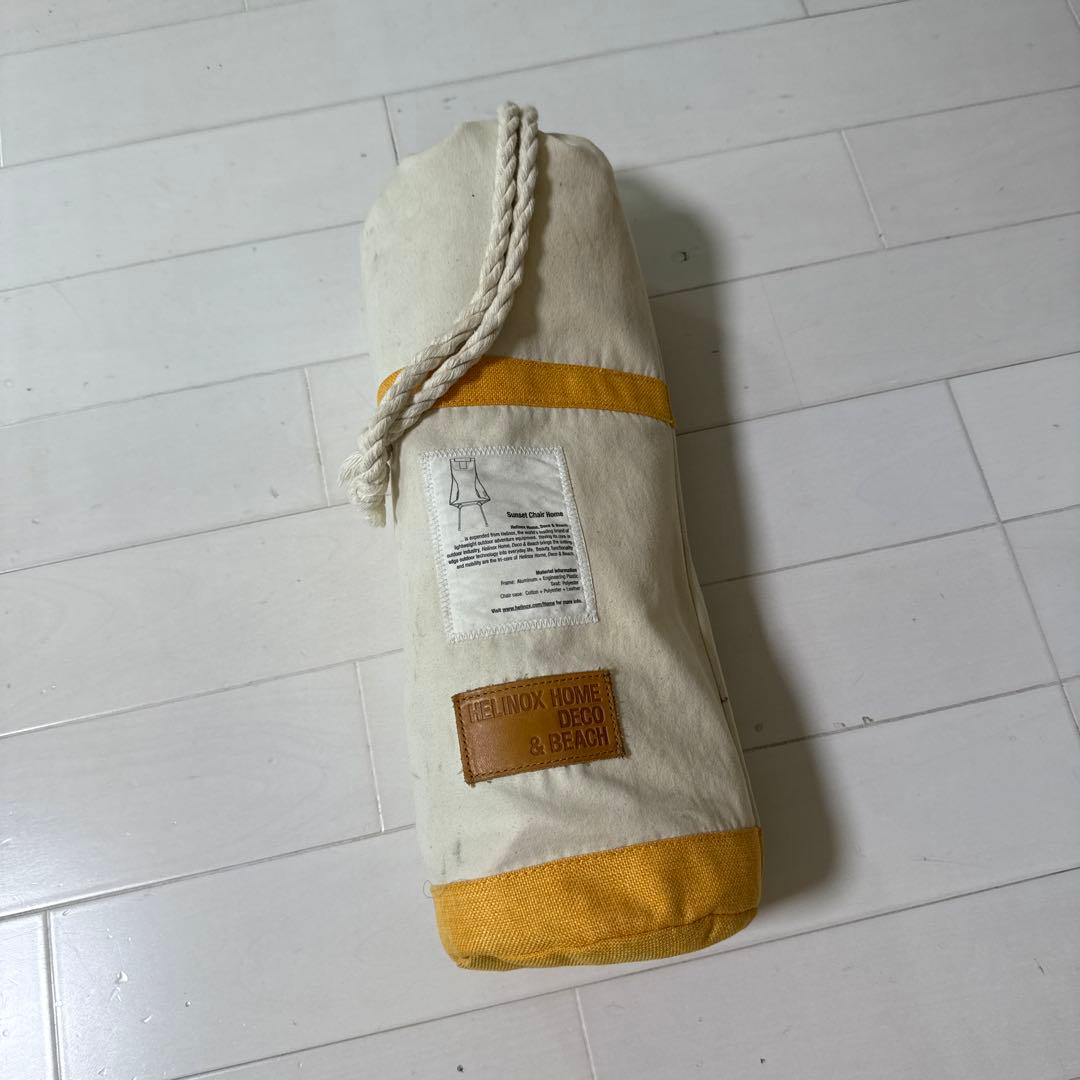 ヘリノックス　Sunset Chair  イエロー