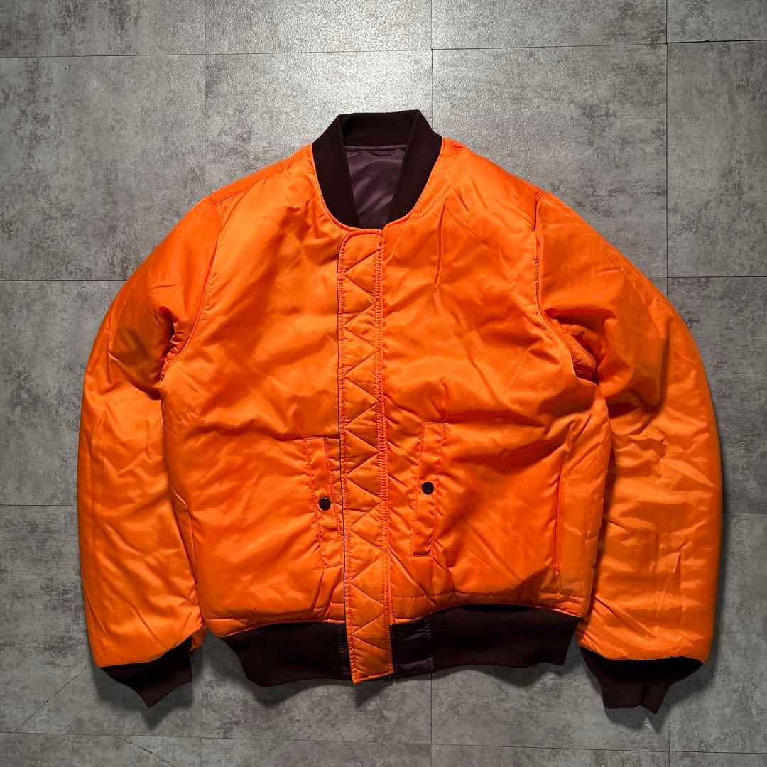 希少カラー　alpha ma-1 flight jacket パープル　紫　XL