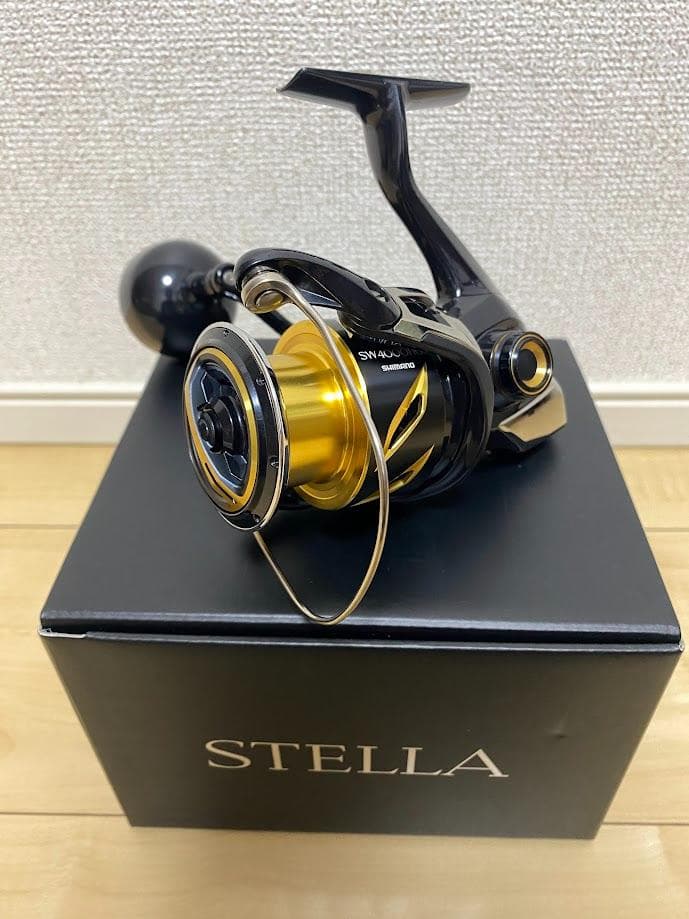 美品 20 ステラSW 4000HG 替えスプール付き シマノ