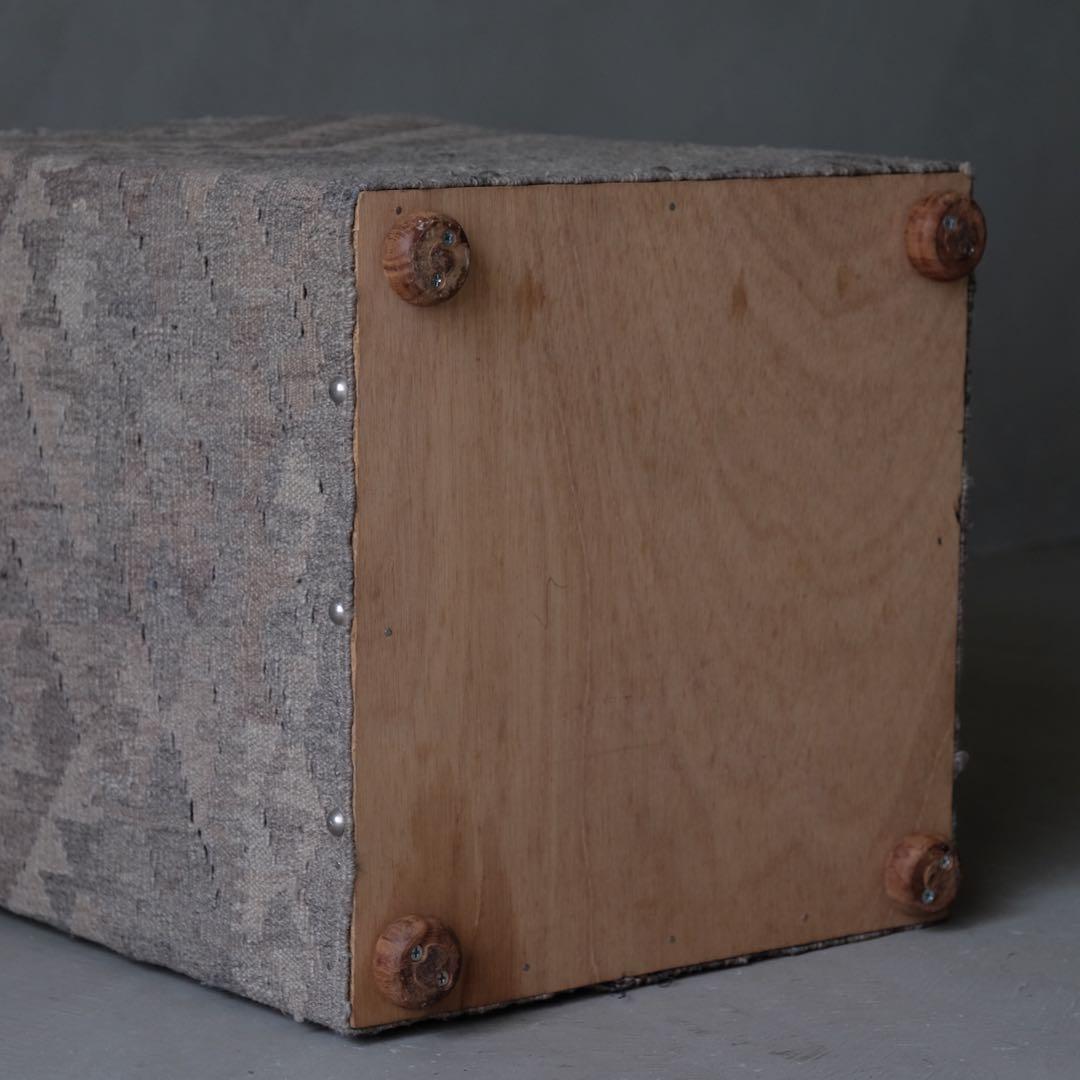 Persian Gallery キリム張りスツール　オットマン 椅子 チェア