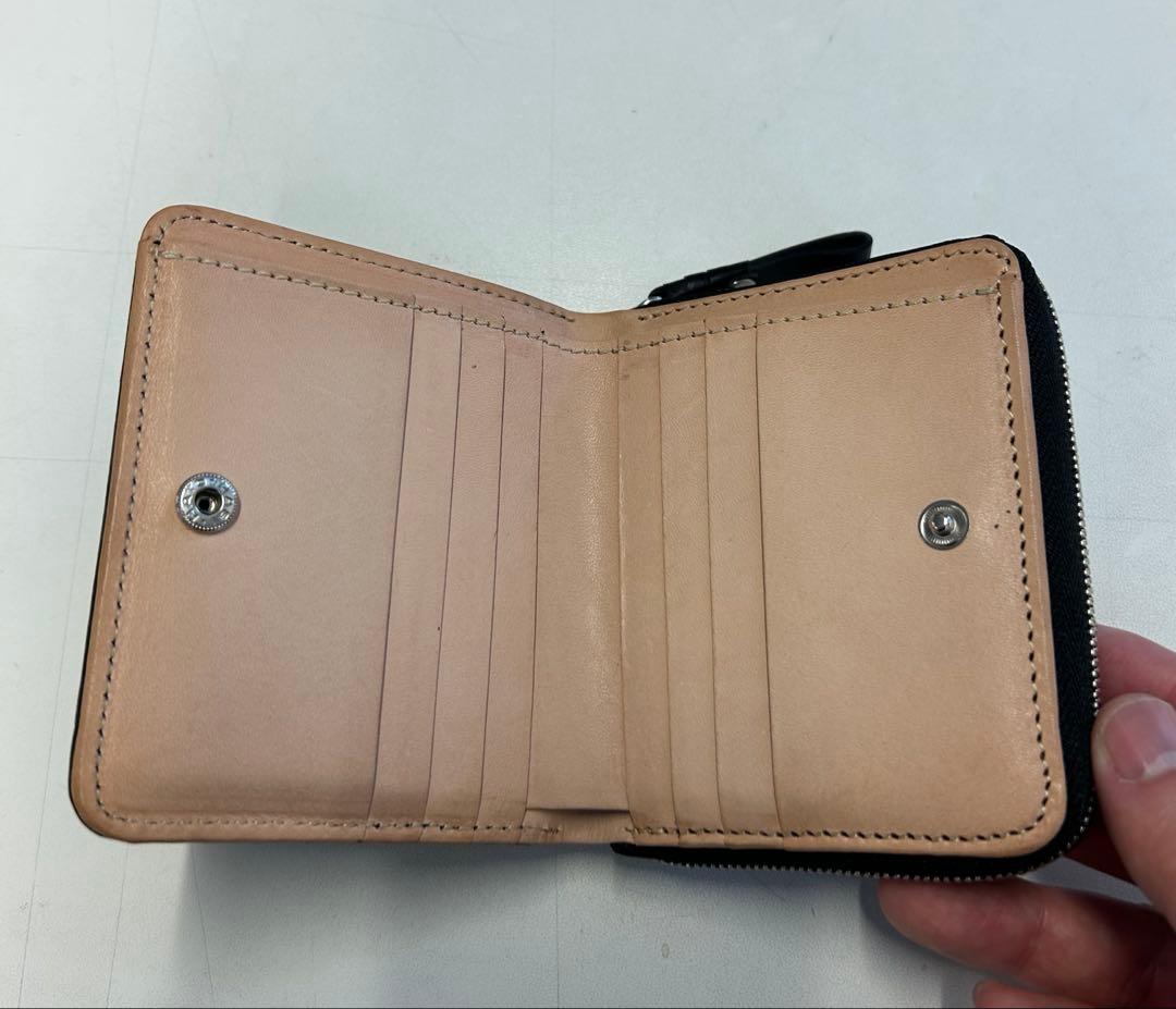 【週末限定】cornelian taurus wallet コードバン BK