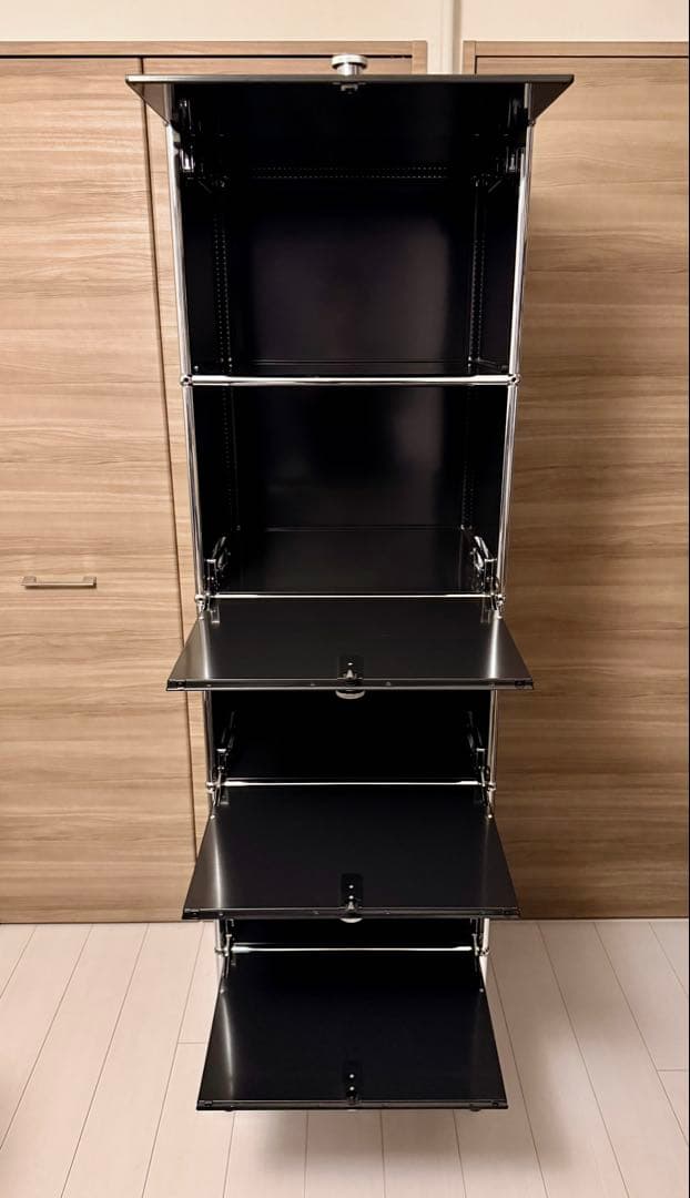 USMハラー純正5段 キャビネットシェルフ サイドボード USM Haller