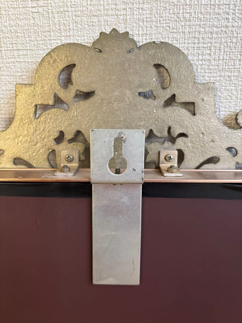 ゴールド アンティーク 壁掛け ミラー ヴィンテージ