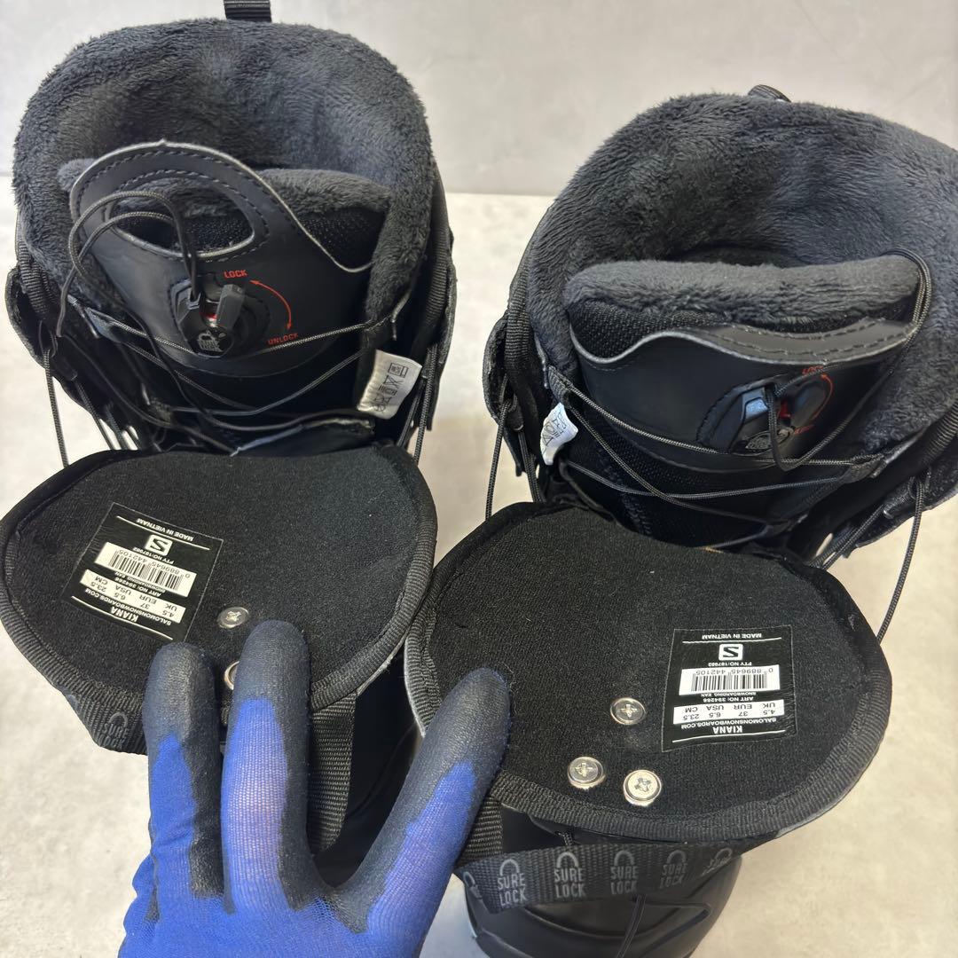 19B 23.5cm SALOMON KIANNA スノーボードブーツ